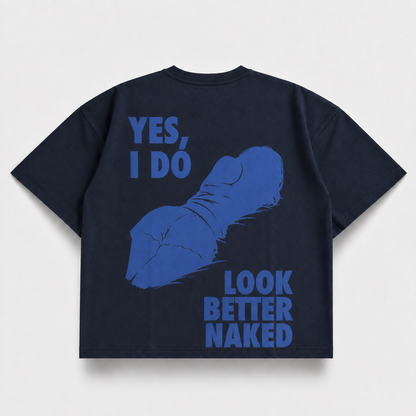 Yes, I Do Look Better Naked — Blue Balls (mockup)