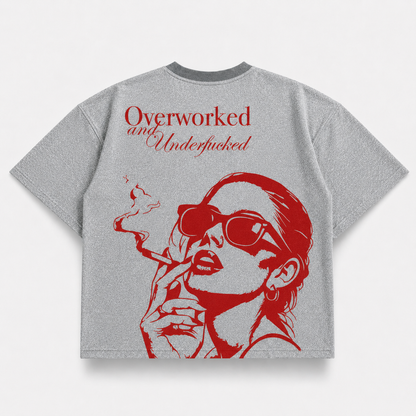 Overworked and Underfucked — Gay Gray (mockup)